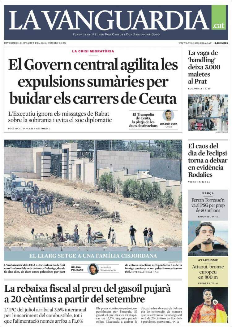 'LA VANGUARDIA' 14 'LA VANGUARDIA' 14