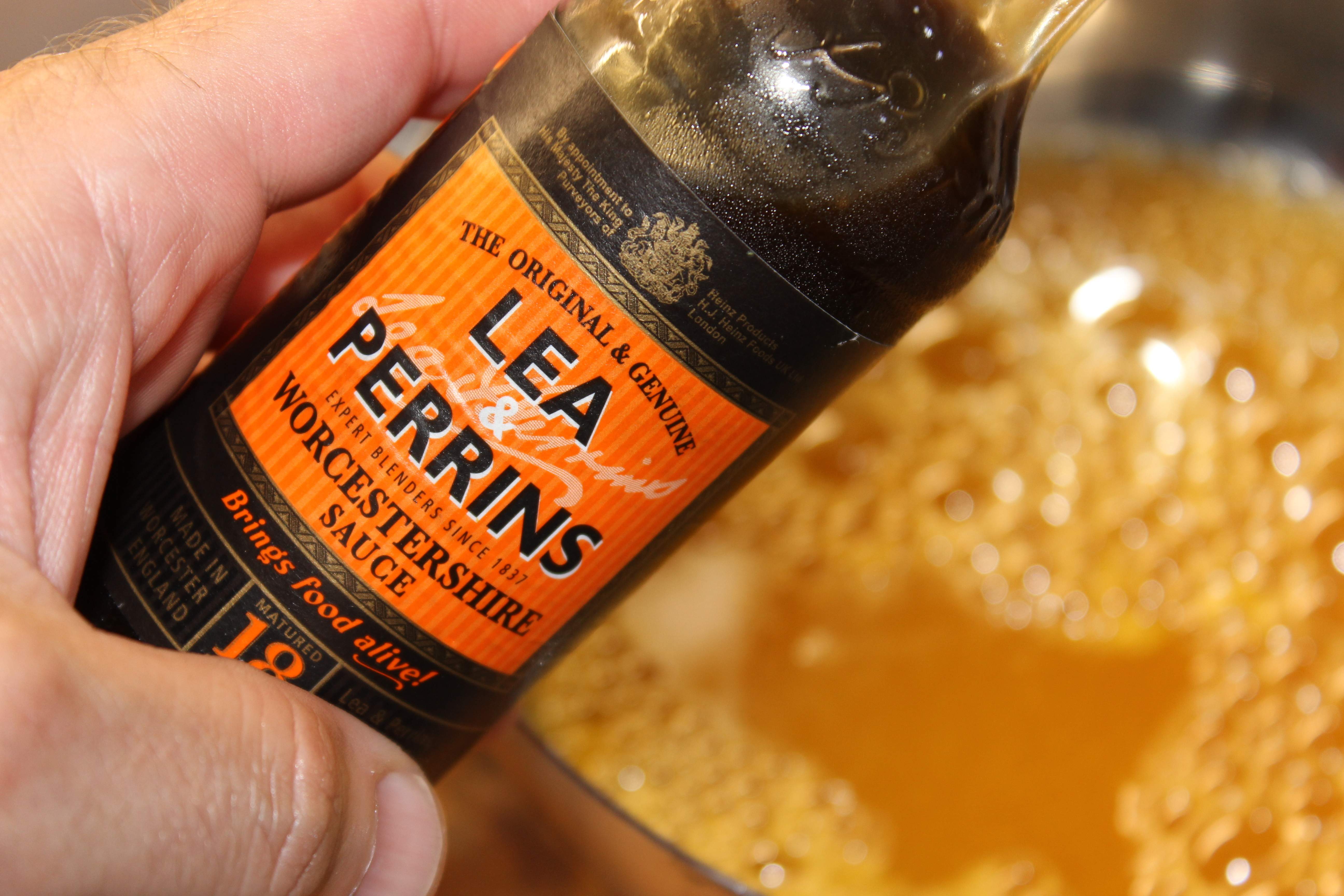 tirar salsa perrins