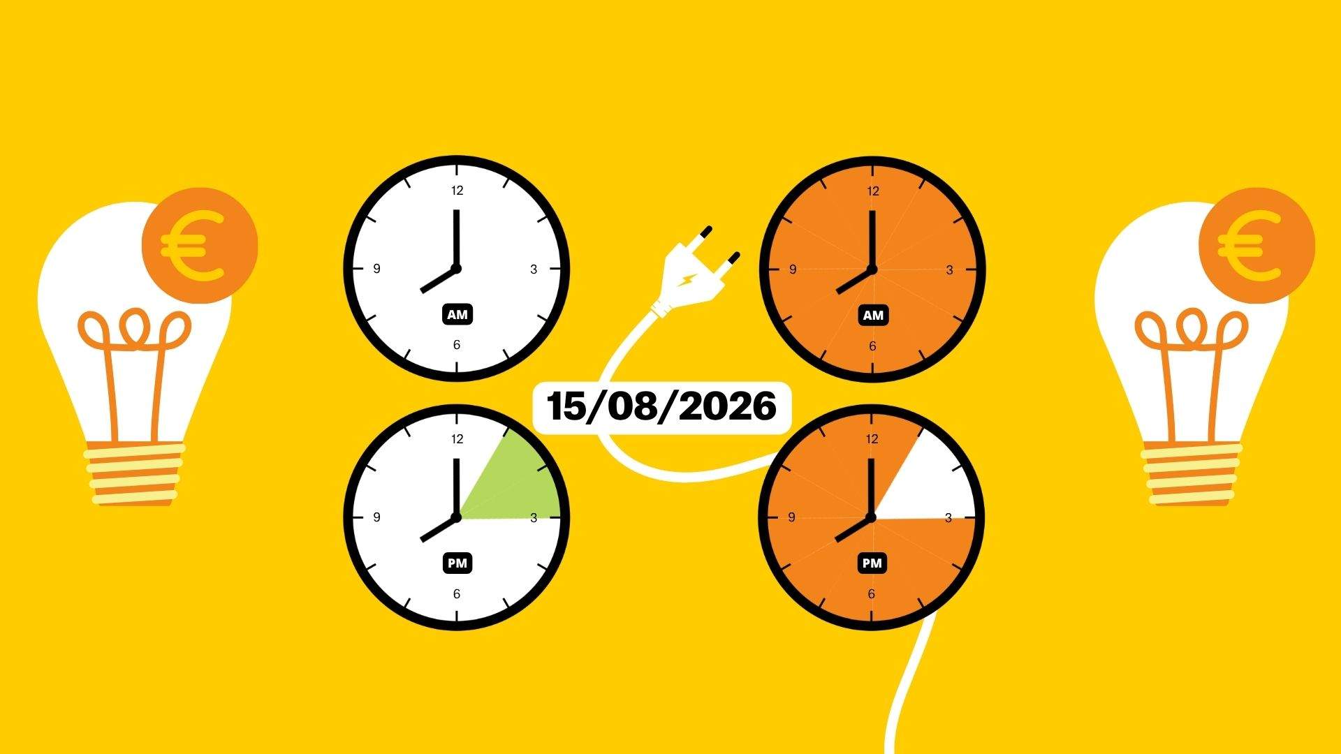 Preu de la llum avui, 15 d'agost de 2026, per hores: quan és més barat engegar la rentadora?