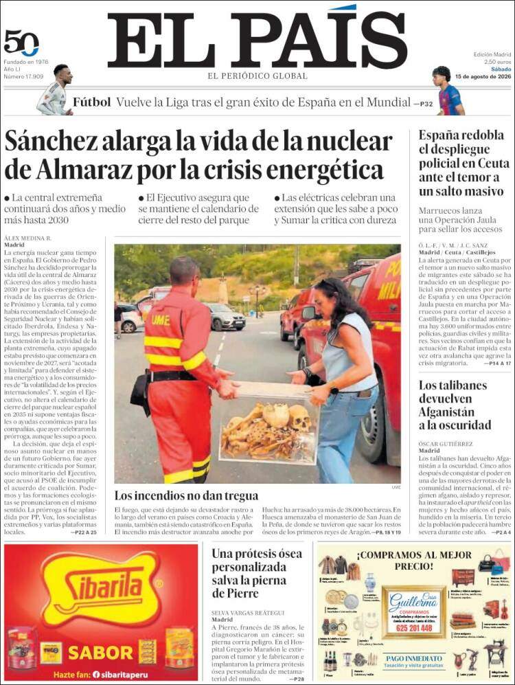 'El País' 15 'El País' 15