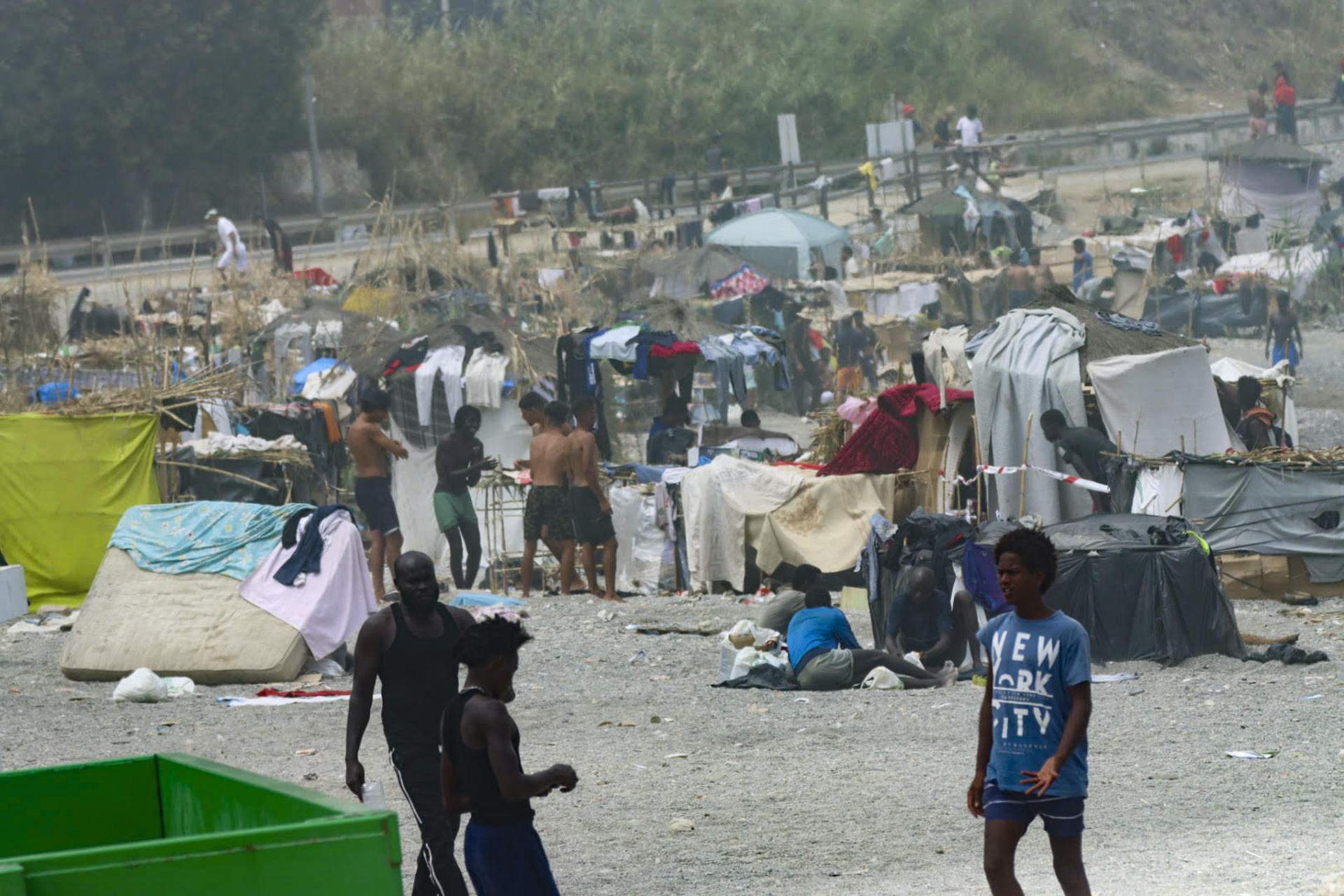 Frustrat un intent d’entrada a Ceuta de centenars de migrants