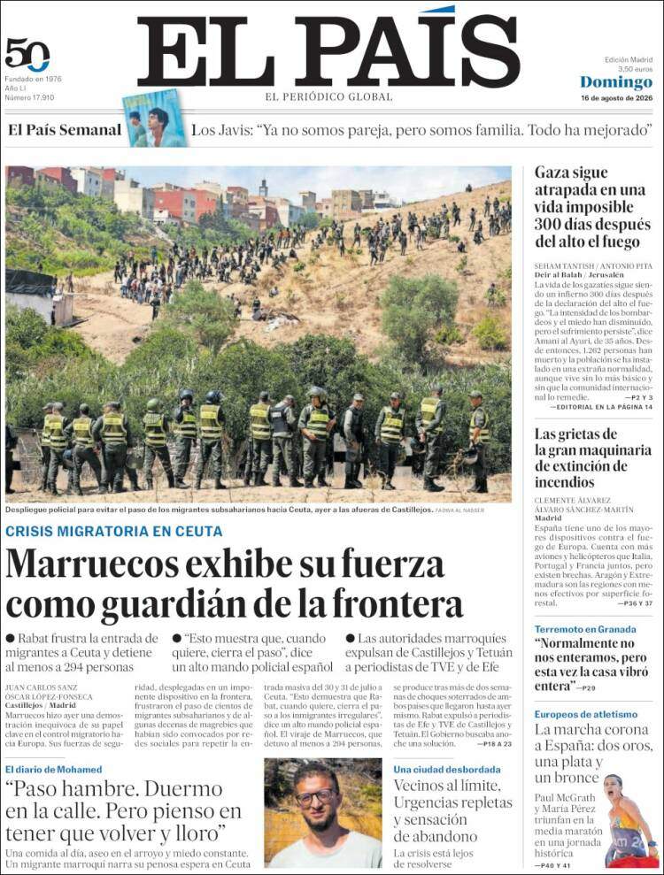 'El País' 16 'El País' 16