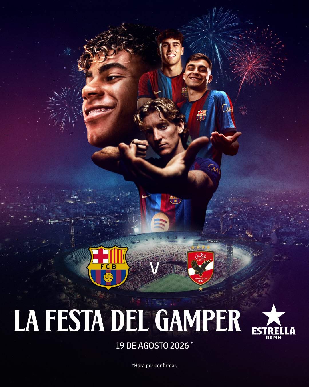 Cartell Gamper 2026 FCB