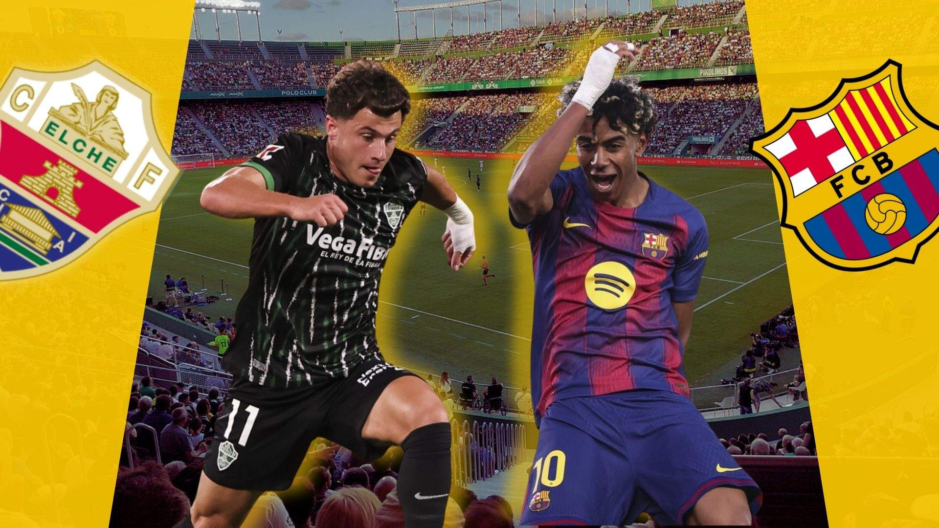 Elx - Barça: horari i on veure avui el partit per TV de la 2a jornada de LaLiga EA Sports