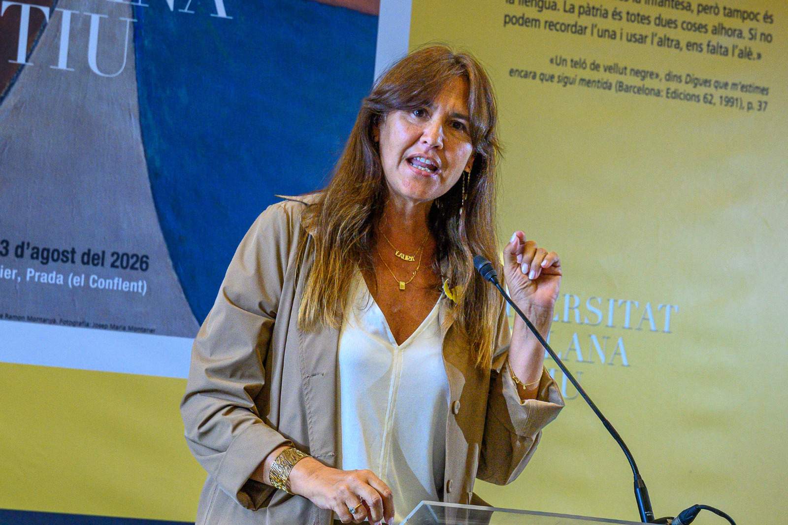 Borràs reivindica una nova etapa de l'independentisme: "No ens podem devorar nosaltres mateixos"