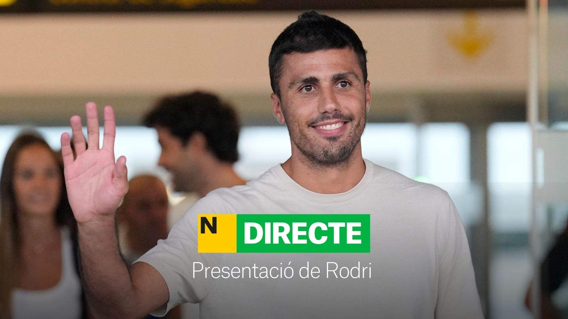 Presentación de Rodri Hernández con el Barça, DIRECTO | Resumen y primeras palabras como culé