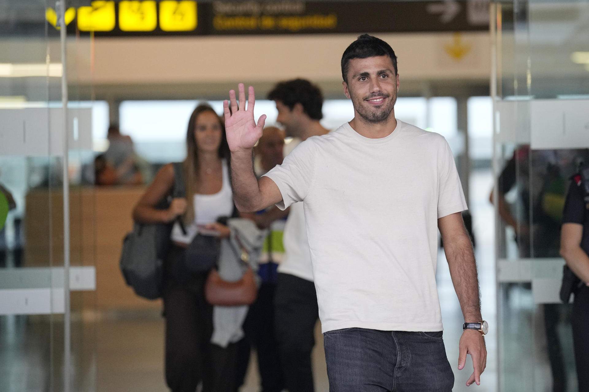 Rodri Aeroport Barcelona / Foto: EFE