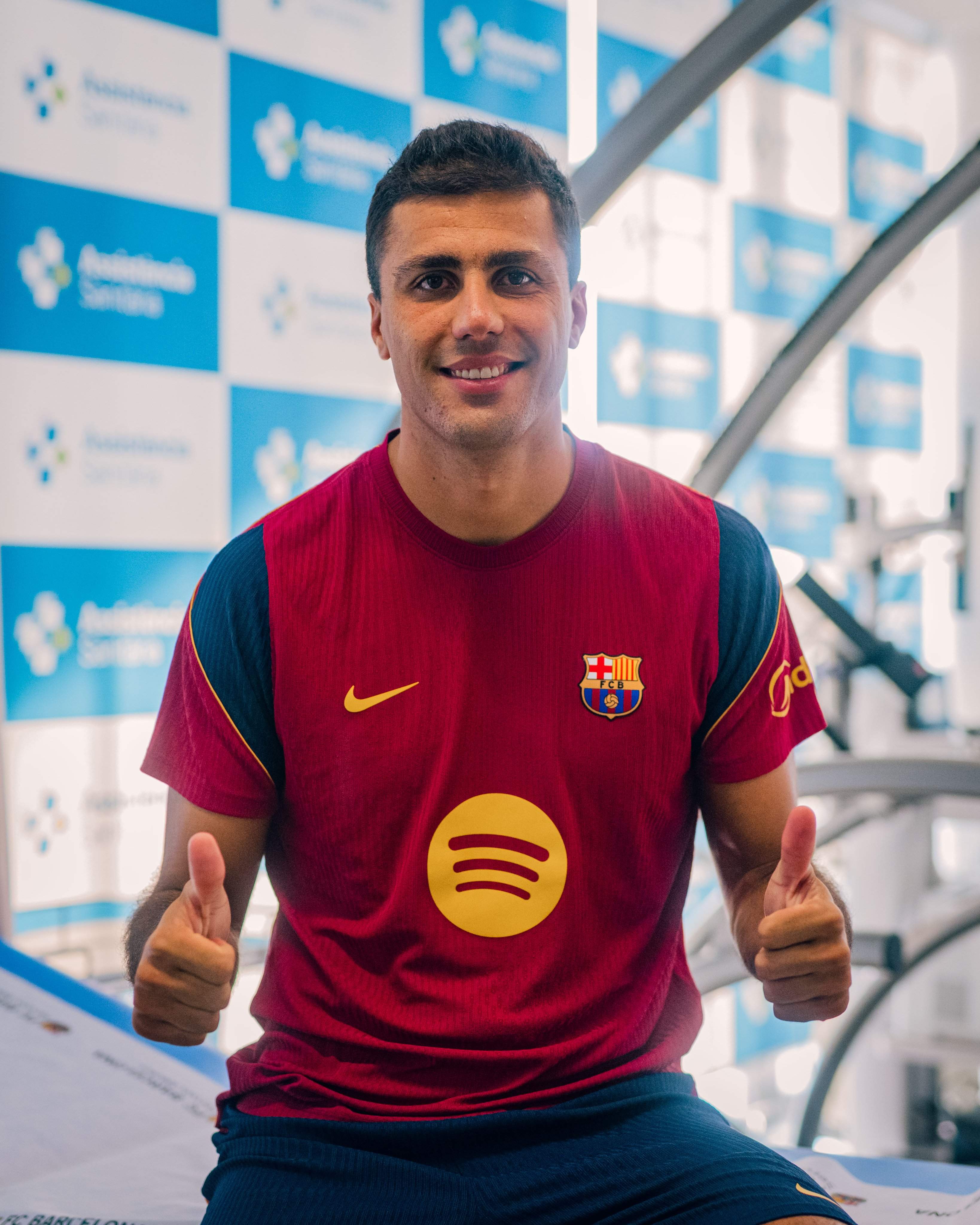 Rodri Entrenament Barça / FC Barcelona