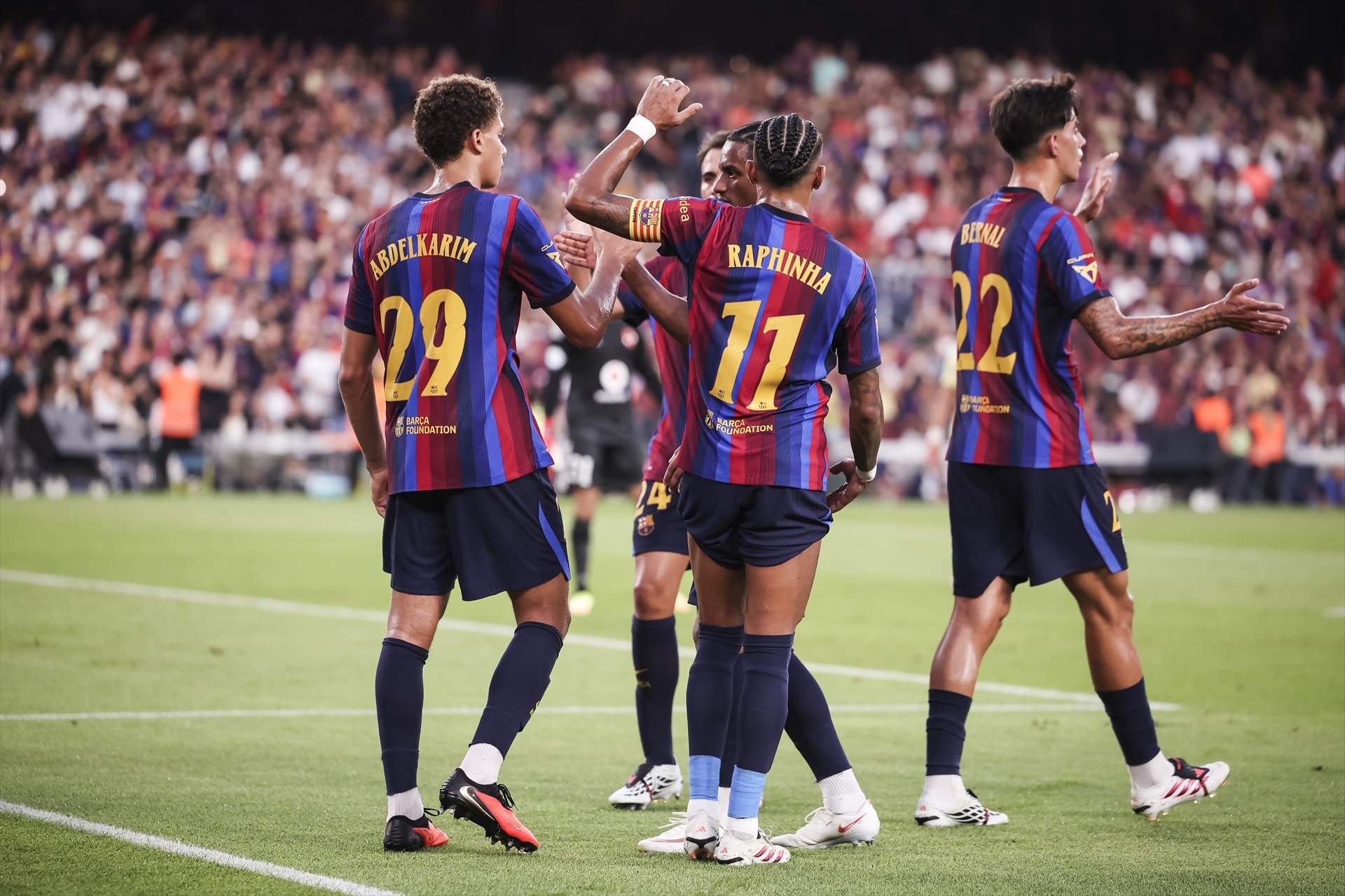 El Barça tanca la pretemporada amb una victòria contra l'Al-Ahly (2-1) a la festa del Gamper