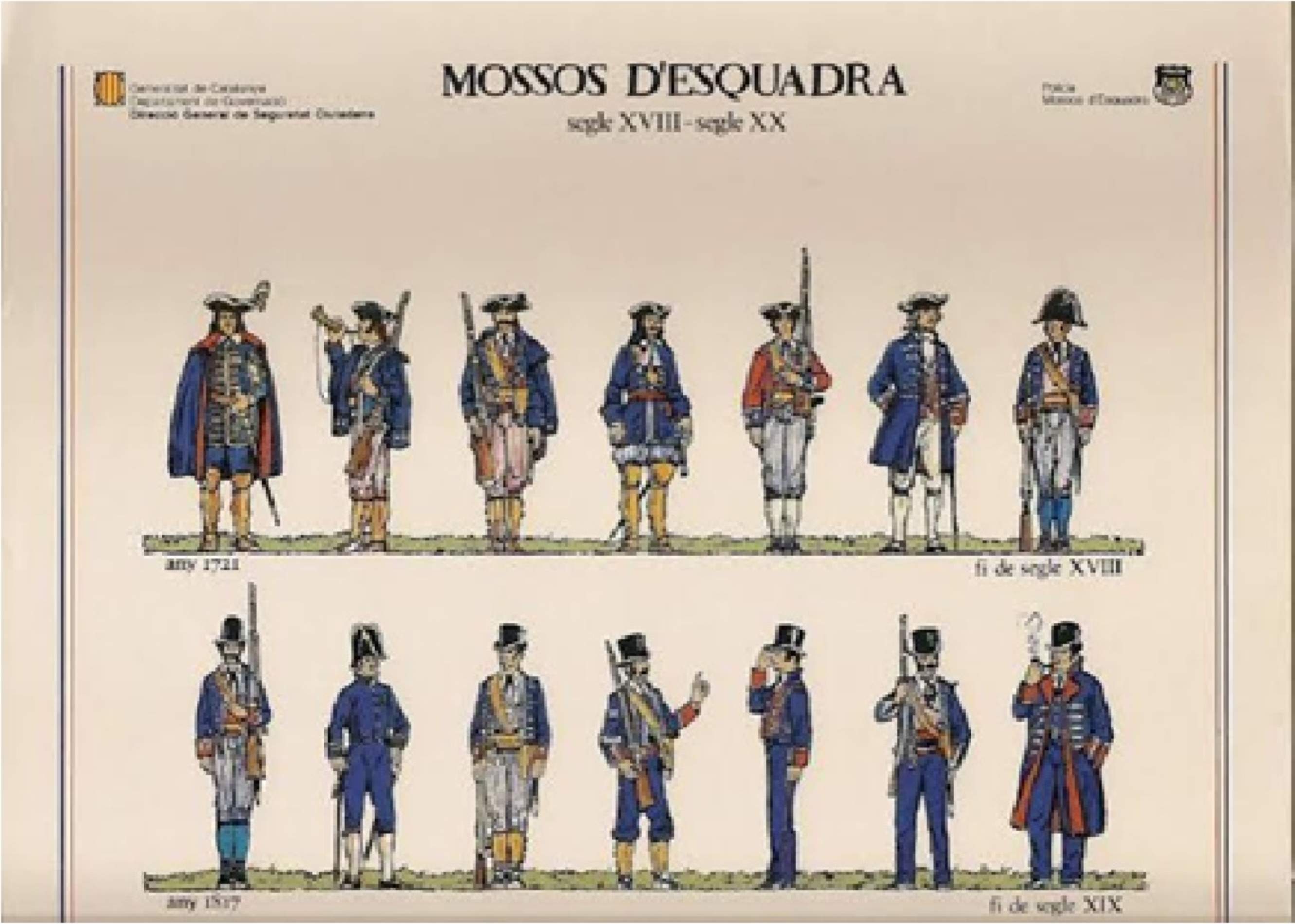 Barceló, el guerriller; Veciana, el botifler i l’origen dels Mossos d’Esquadra
