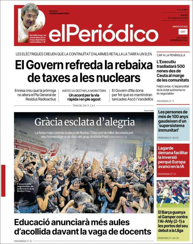 'El Periódico' 20 'El Periódico' 20