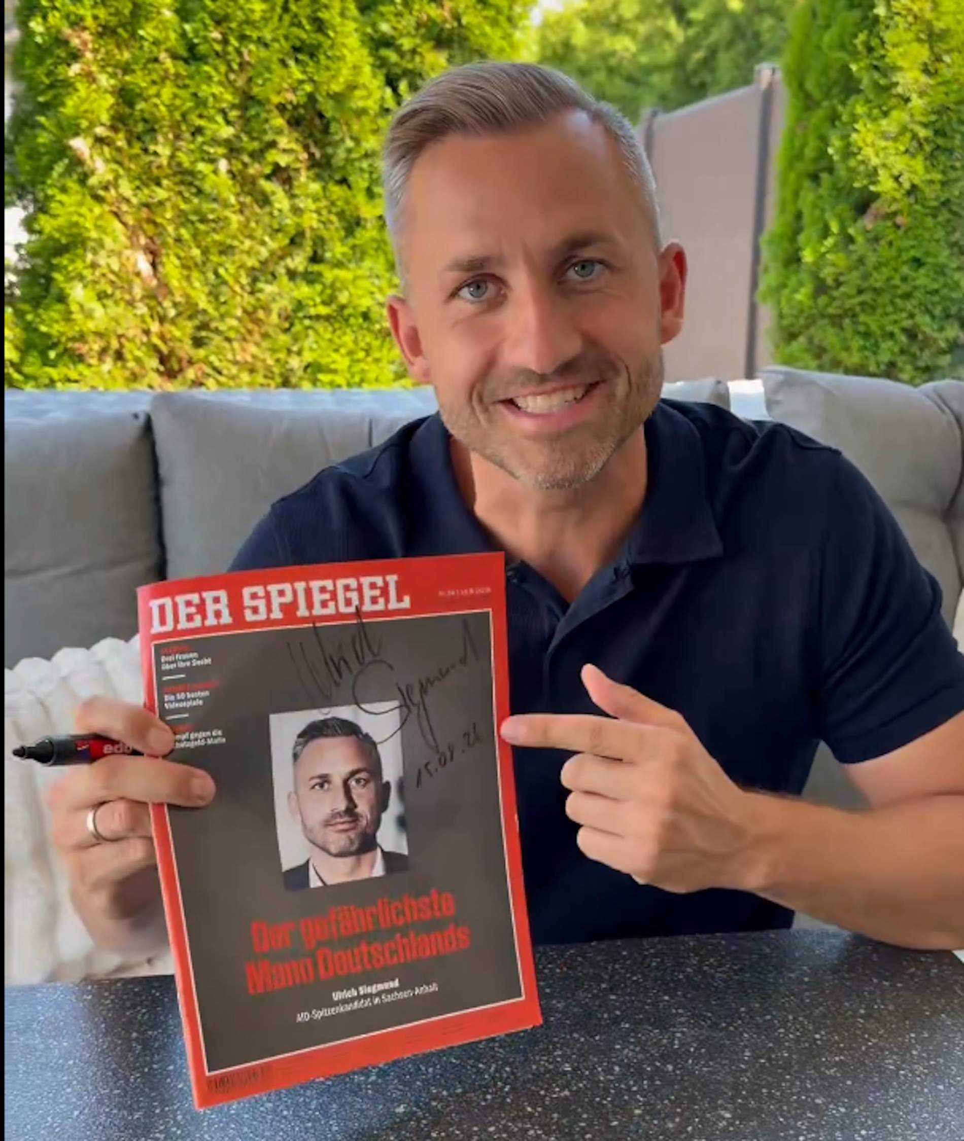 'Der Spiegel' converteix "l'home més perillós d'Alemanya" en una arma electoral de l'extrema dreta (AfD)