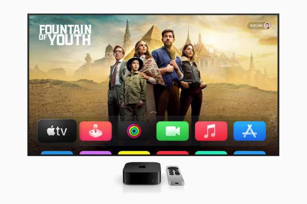 tvOS se benefició de Liquid Glass