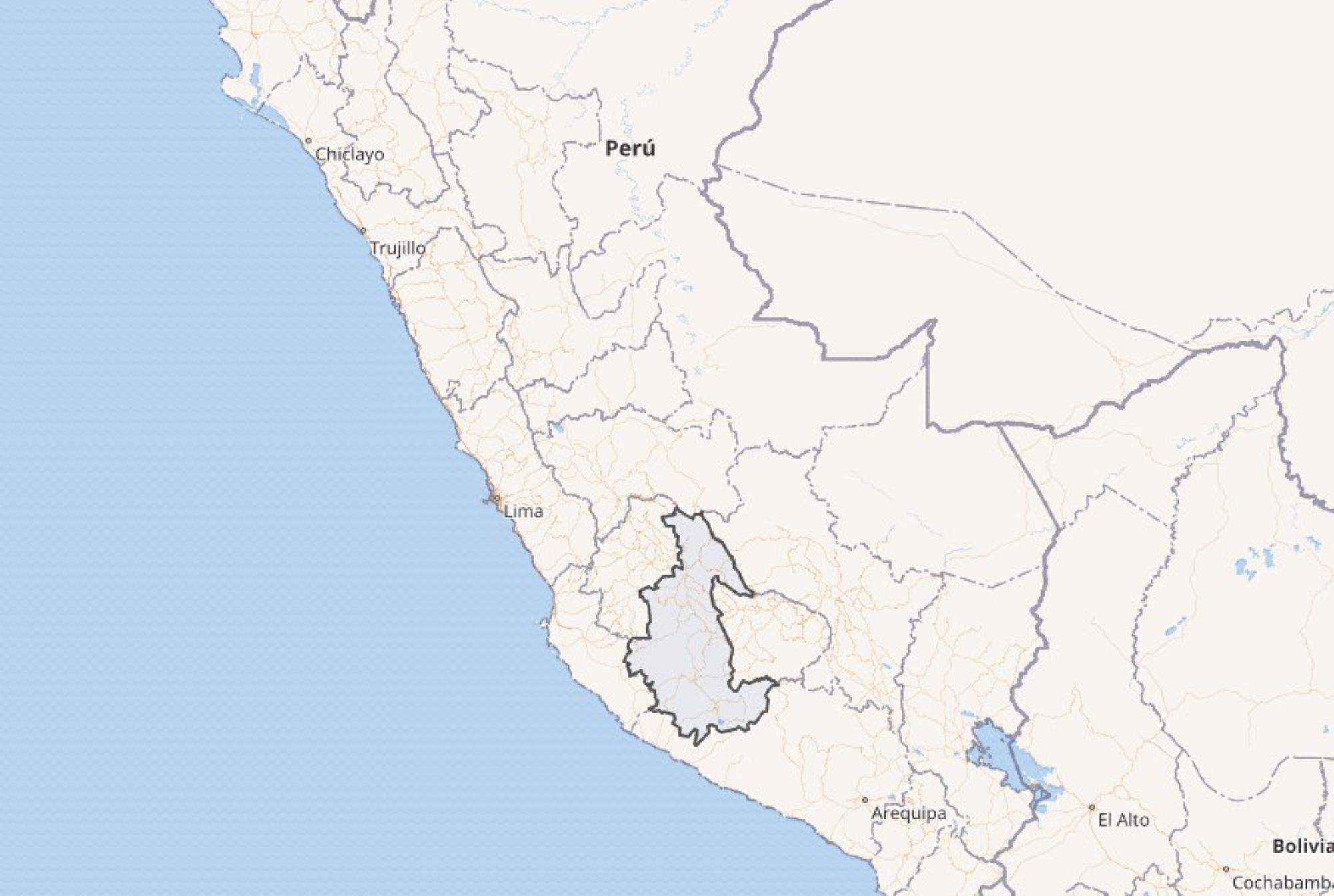 Un terratrèmol de 7,2 sacseja el sud del Perú