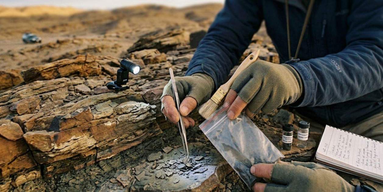 Un diminuto fósil de 1.700 años de antigüedad podría revelar los orígenes de la vida en la Tierra