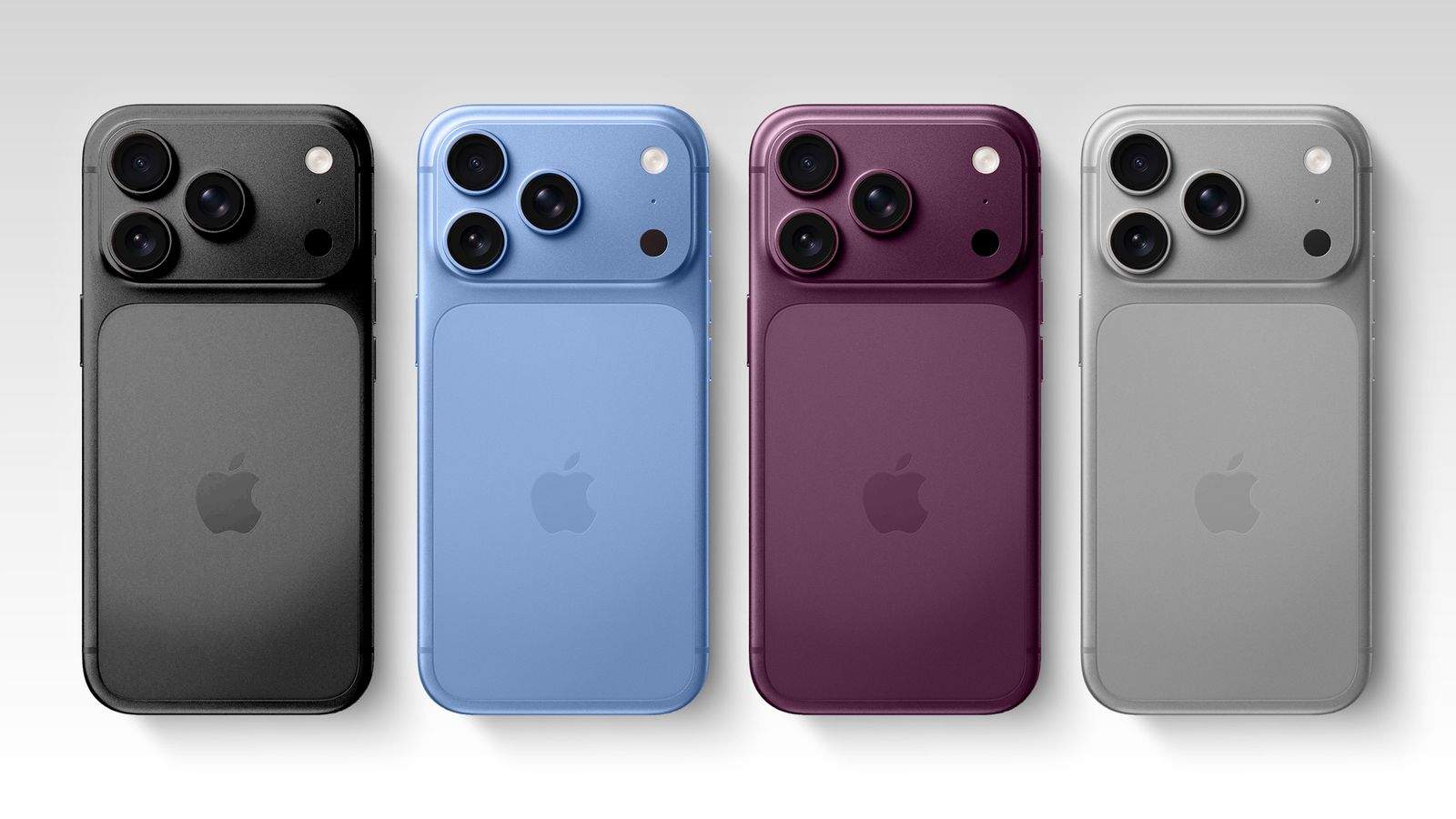 Los cuatro nuevos colores del iPhone 18 Pro y del iPhone 18 Pro Max Los cuatro nuevos colores del iPhone 18 Pro y del iPhone 18 Pro Max