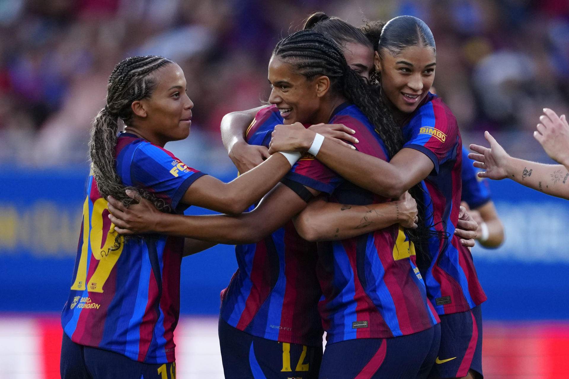 Barça femeni Gamper / Foto: EFE
