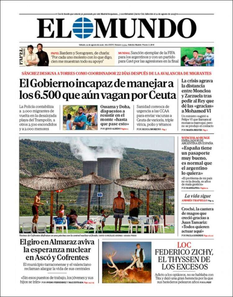 'El Mundo' 22 'El Mundo' 22