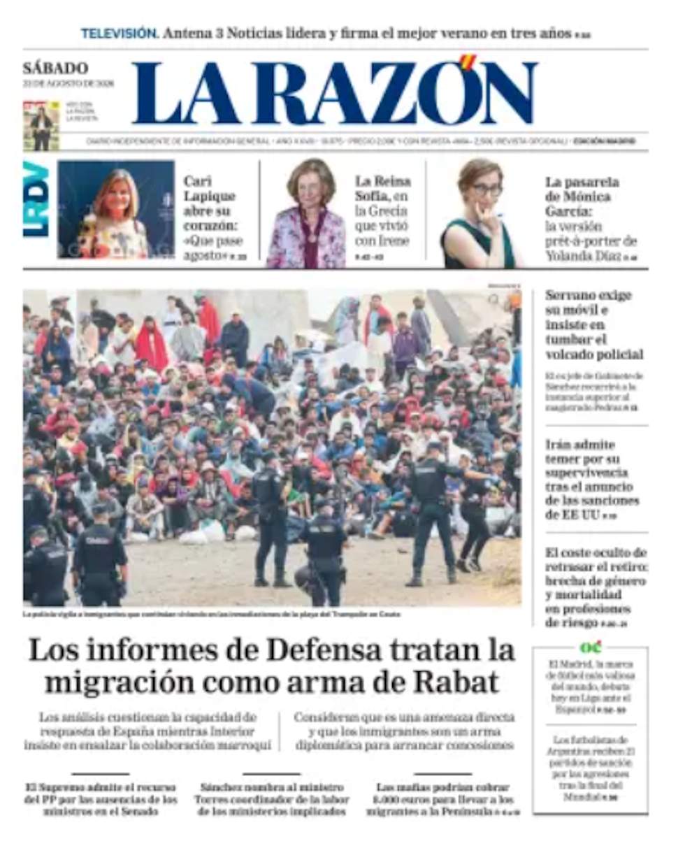 'La Razón' 22 baixa 'La Razón' 22 baixa
