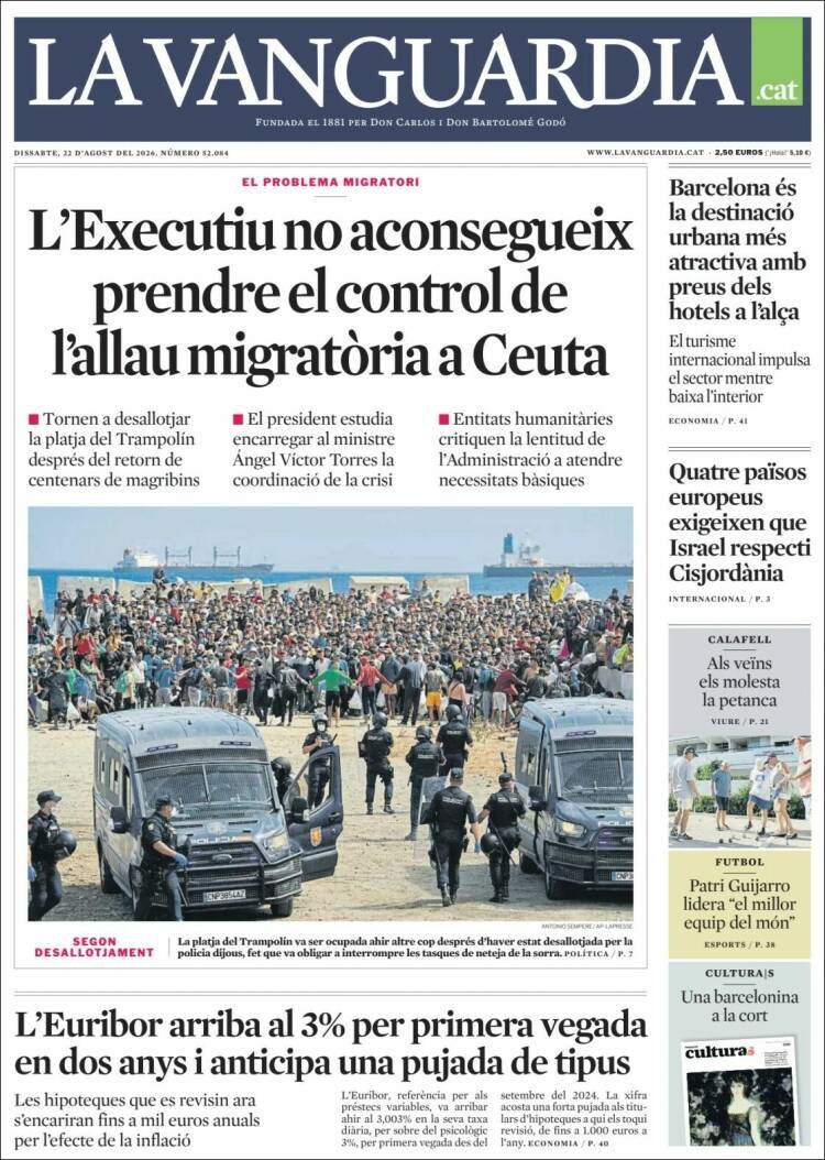 'La Vanguardia' 22 'La Vanguardia' 22