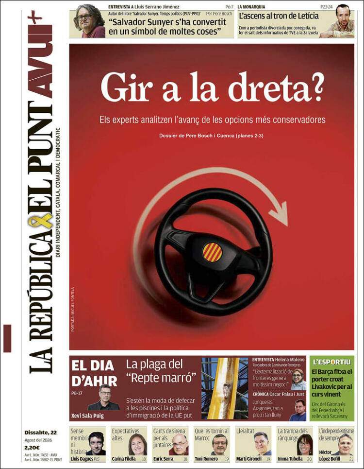 'El Punt Avui' 22 'El Punt Avui' 22