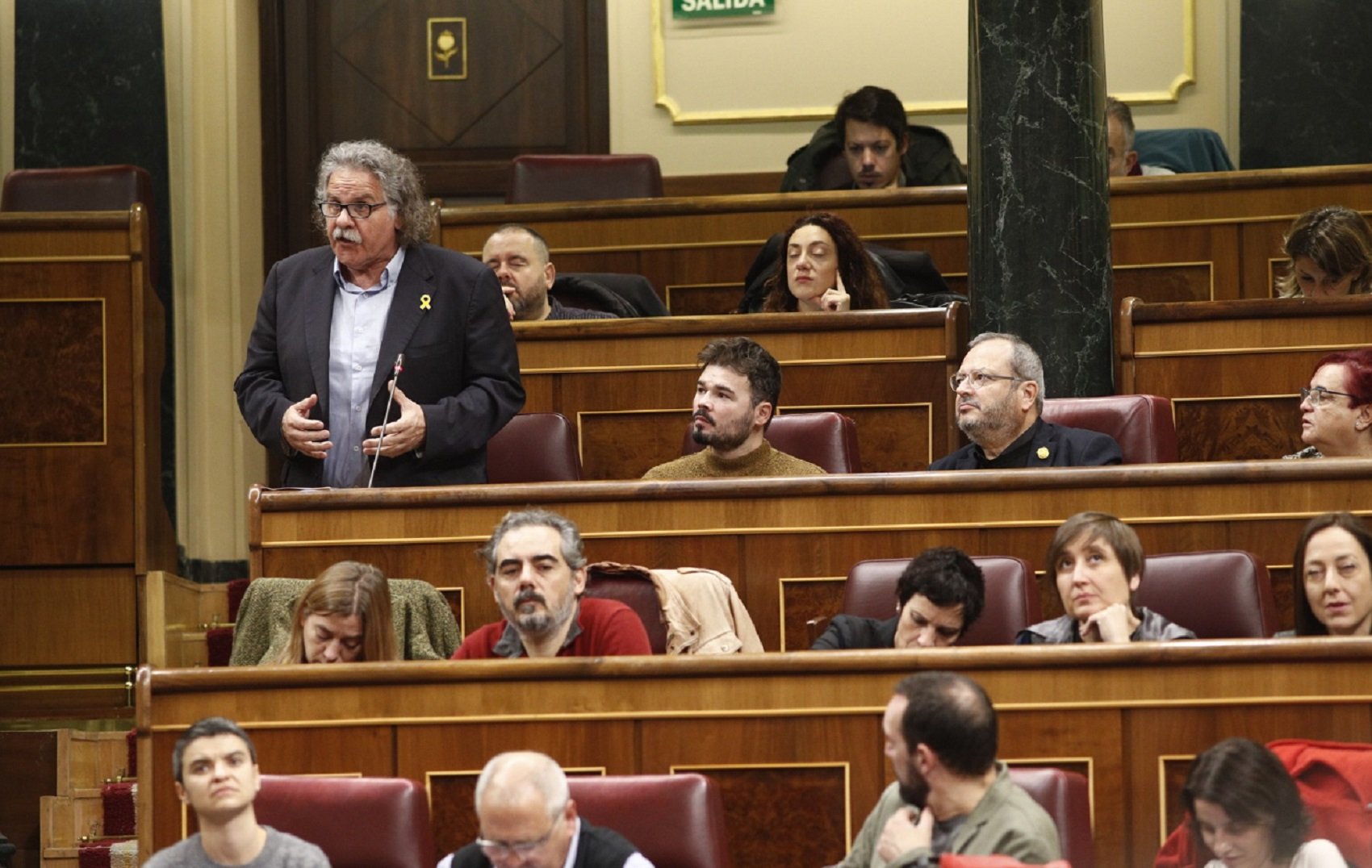 Tardà rebutja el front comú de Torra a les europees: "Les esquerres han d'anar amb les esquerres"