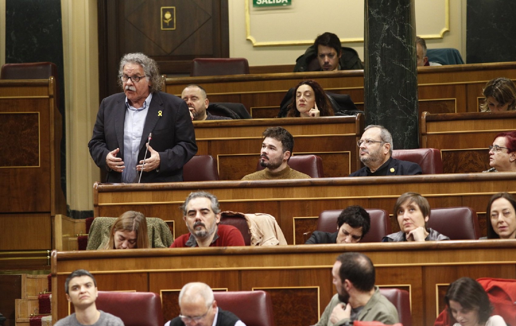 Tardà rechaza el frente común de Torra a las europeas: "Las izquierdas tienen que ir con las izquierdas"