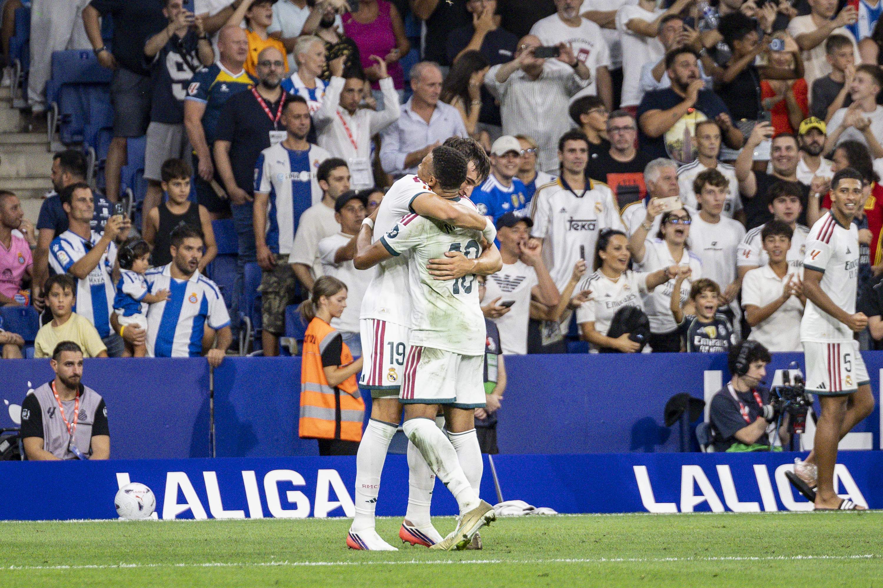 Un Espanyol combatiu cau davant el Reial Madrid en l'últim sospir per un gol d'Espí (1-2)