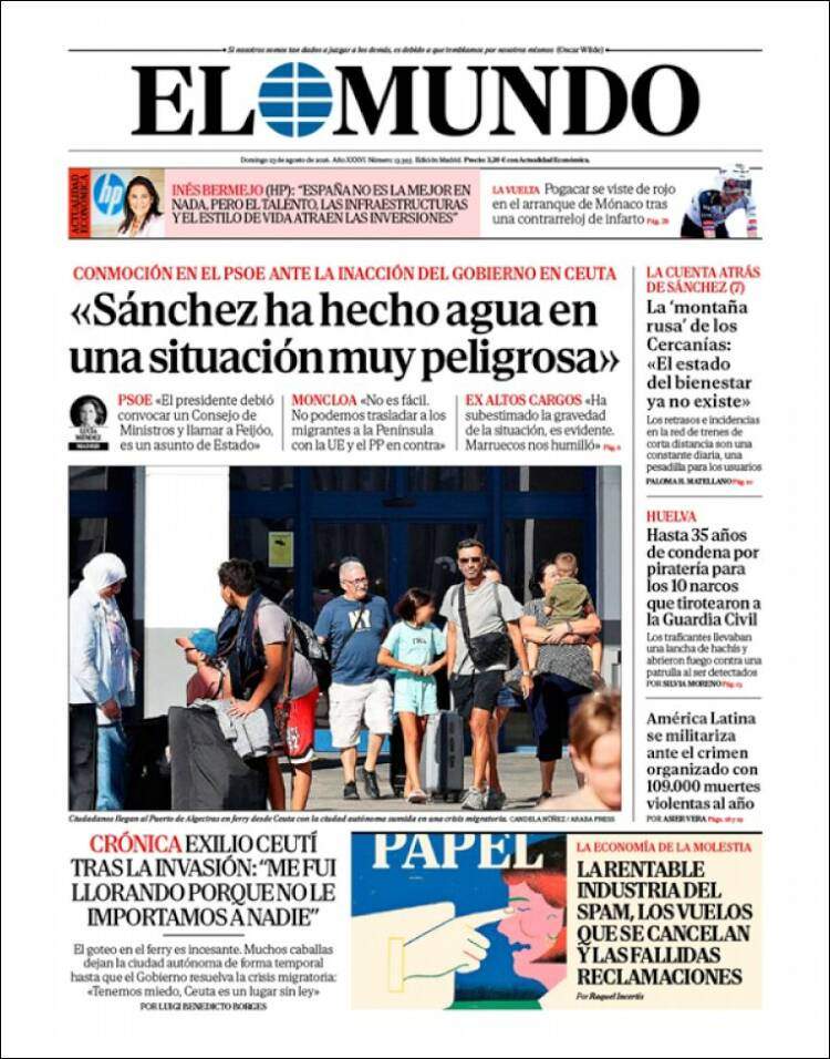 'El Mundo' 23 'El Mundo' 23