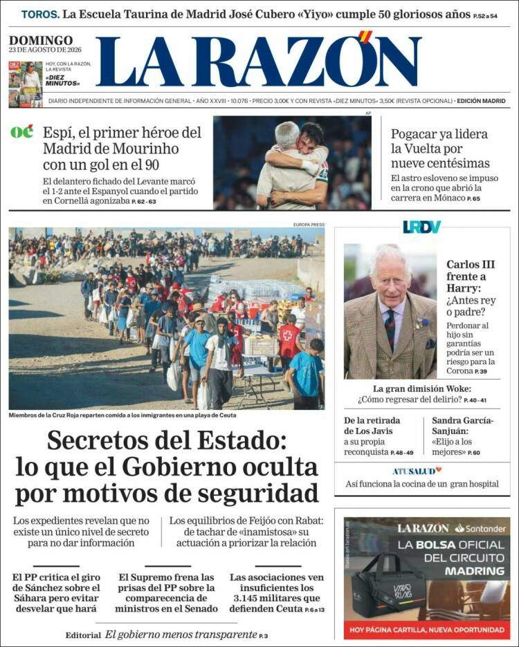 'La Razón' 23 'La Razón' 23