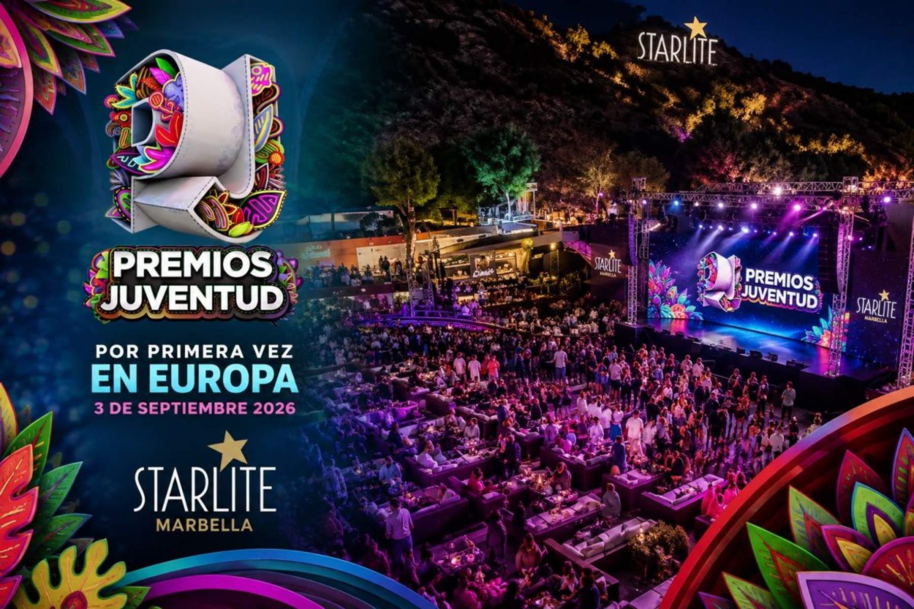 Starlite Marbella acollirà els Premis Juventud i serà l’epicentre internacional de la música en espanyol