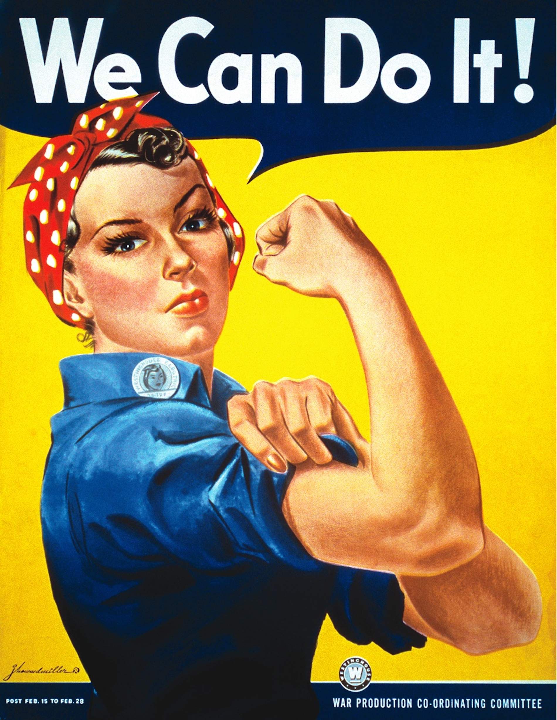 Neix Naomi Parker, la treballadora que va inspirar el cartell "We Can Do It!"