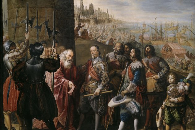 pereda y el socorro de genova por|para el ii marcas de santa cruz y 1634 1635 madrid museo nacional del prado
