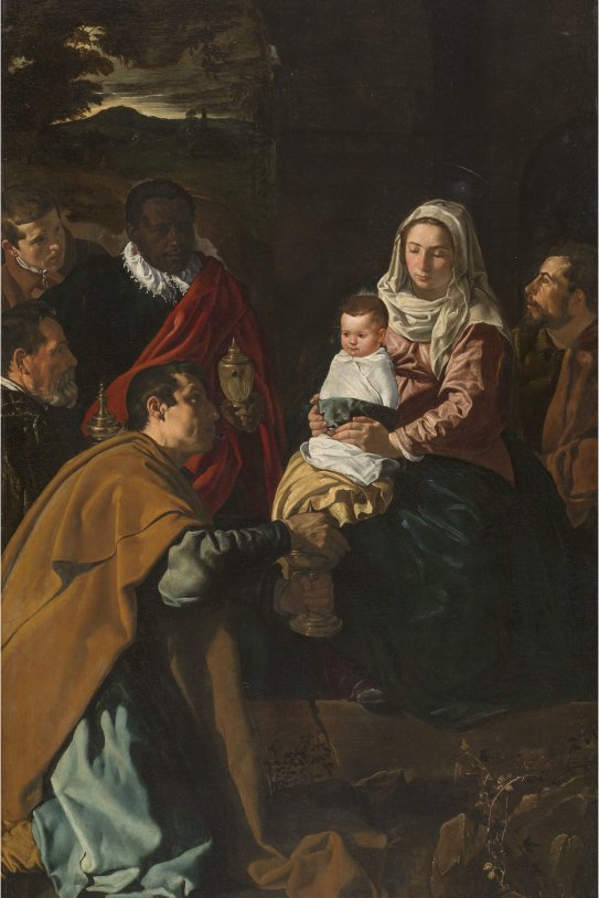 diego velazquez y adoracio de los reyes magos y 1619 madrid museo nacional del prado