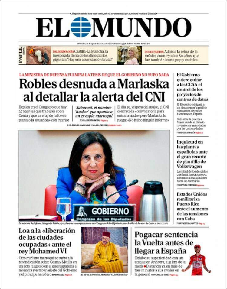 'El Mundo' 26 'El Mundo' 26