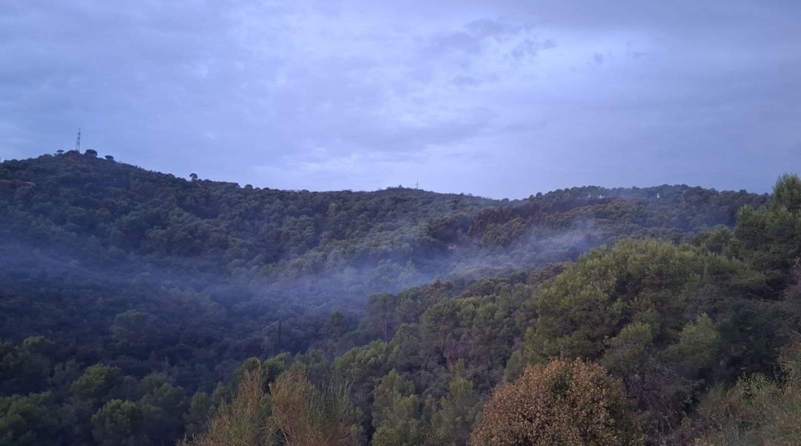 incendi collserola bombers de la generalitat