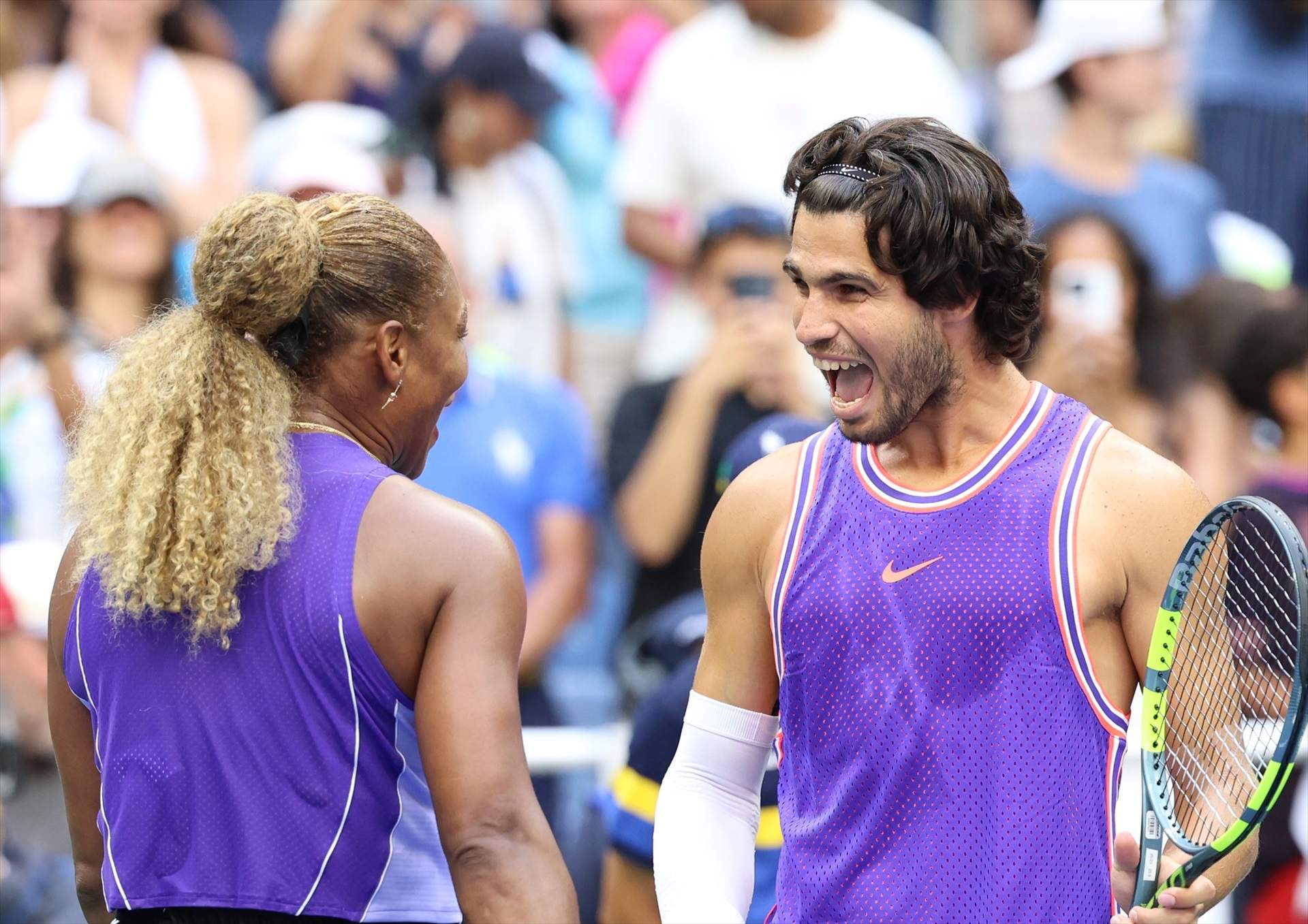 Alcaraz vibra junto a Serena Williams y se prepara para su anhelado regreso en el US Open