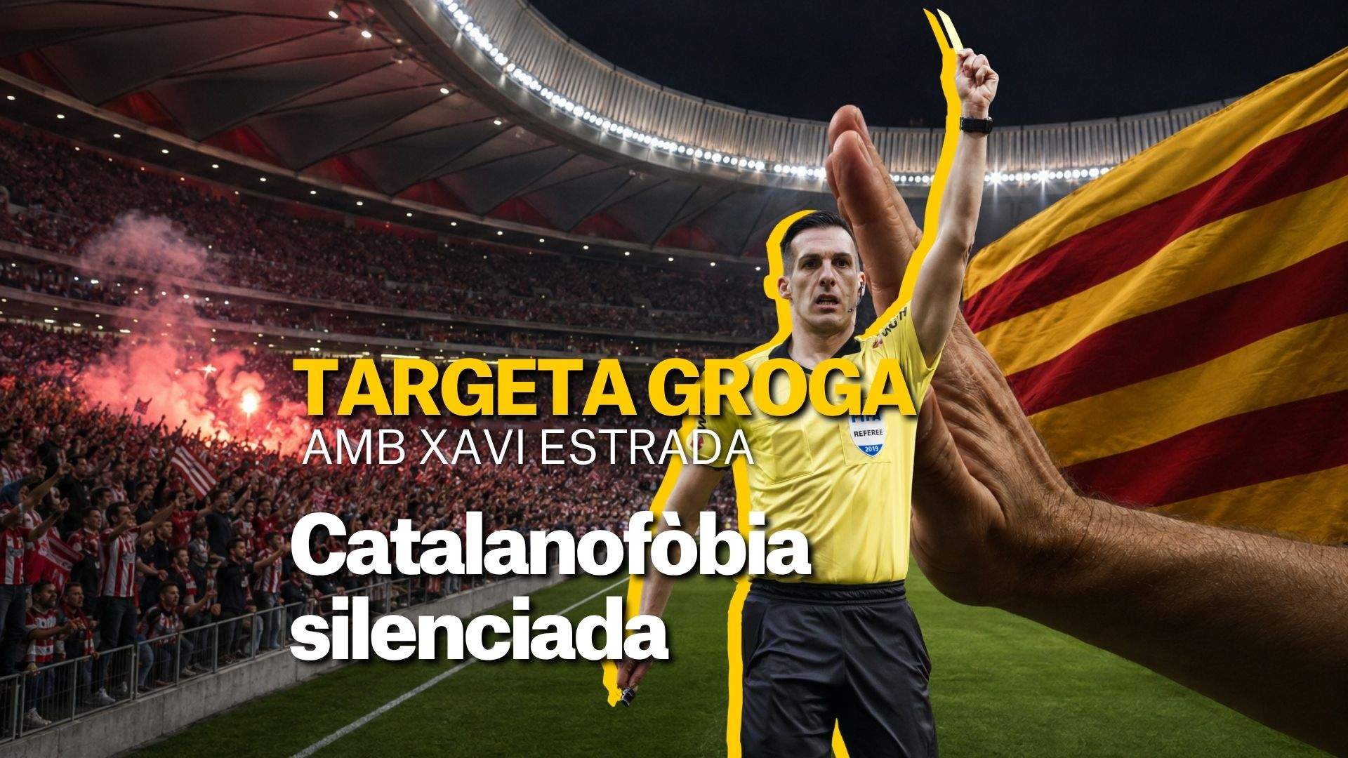 Xavier Estrada Fernández denuncia catalanofòbia silenciada i assenyala l'àrbitre de l'Atlètic-Villarreal