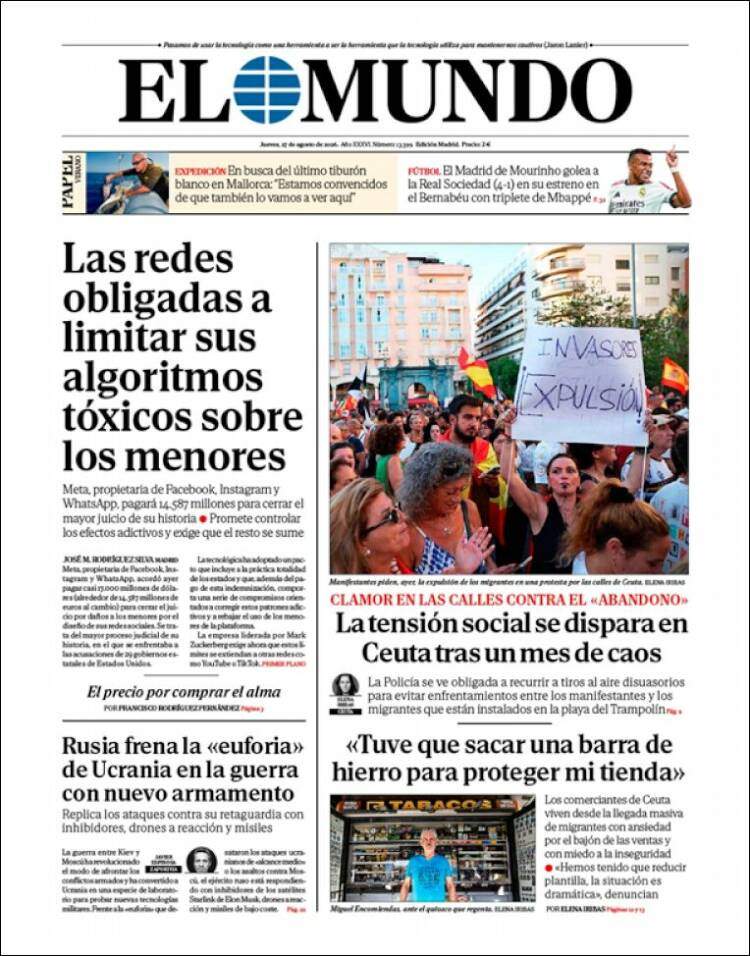 'El Mundo' 27 'El Mundo' 27