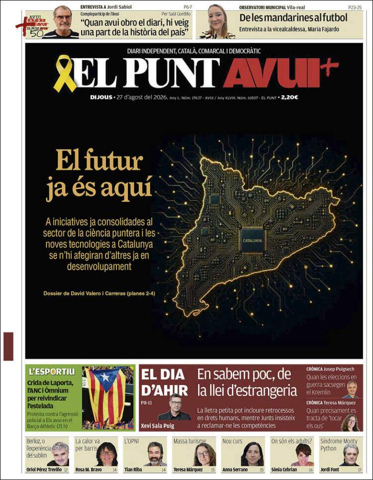 'El Punt Avui' 27 'El Punt Avui' 27