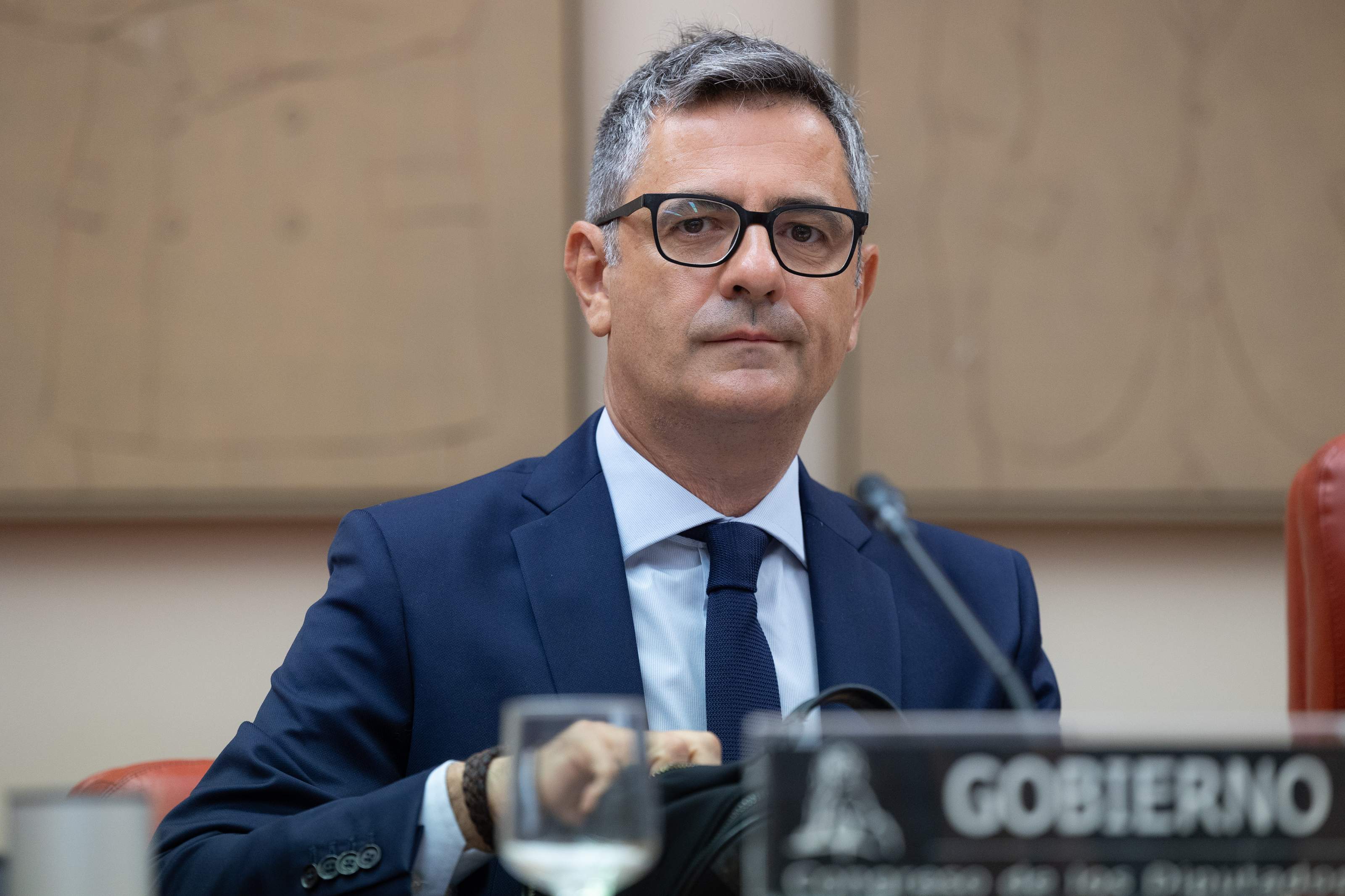 Bolaños avala a Marlaska y deja sola a Robles: "No teníamos información previa de la entrada de inmigrantes"
