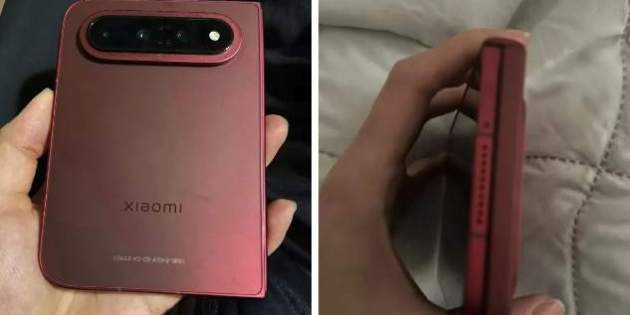 Xiaomi 18 Fold filtrado en color cereza Xiaomi 18 Fold filtrado en color cereza