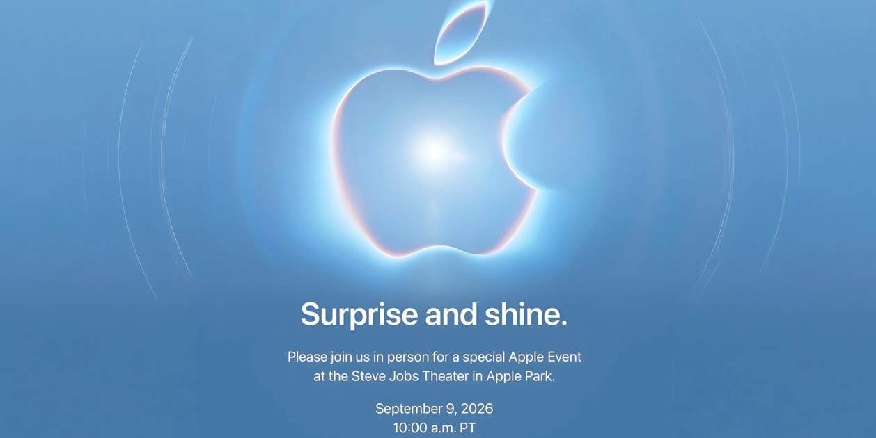 El logo del evento de Apple podría dejar dos pistas sobre el iPhone 18 Pro