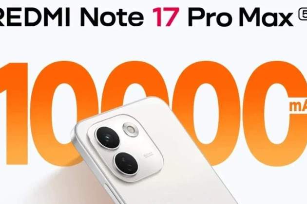 Anuncio del Redmi Note 17 Pro Max con una gran bateria Anuncio del Redmi Note 17 Pro Max con una gran bateria
