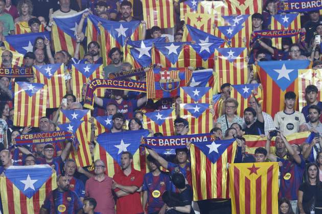 Camp Nou estelades / Foto: EFE Camp Nou estelades / Foto: EFE
