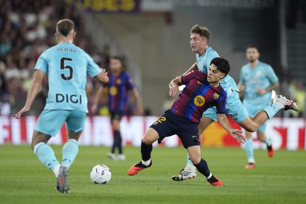Xavi Espart acció partit Athletic Club