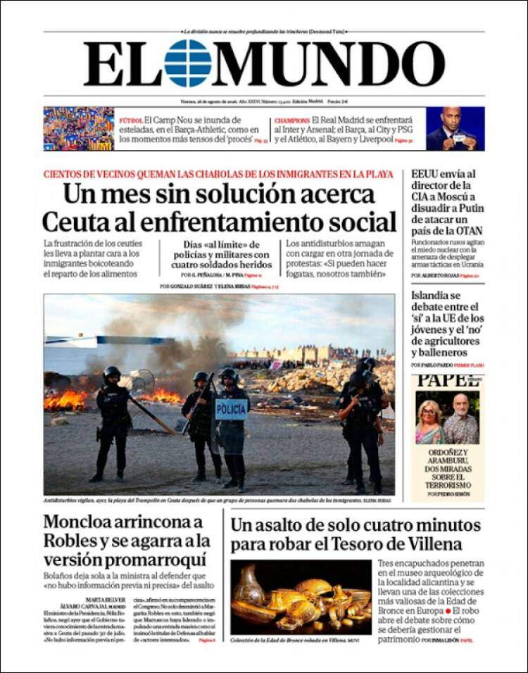 'El Mundo' 28 'El Mundo' 28