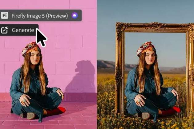 La IA haciendo un cambio completo de escena en una imagen La IA haciendo un cambio completo de escena en una imagen