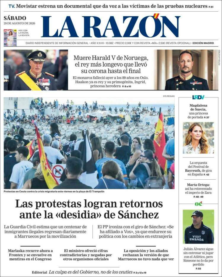 'La Razón' 29 'La Razón' 29