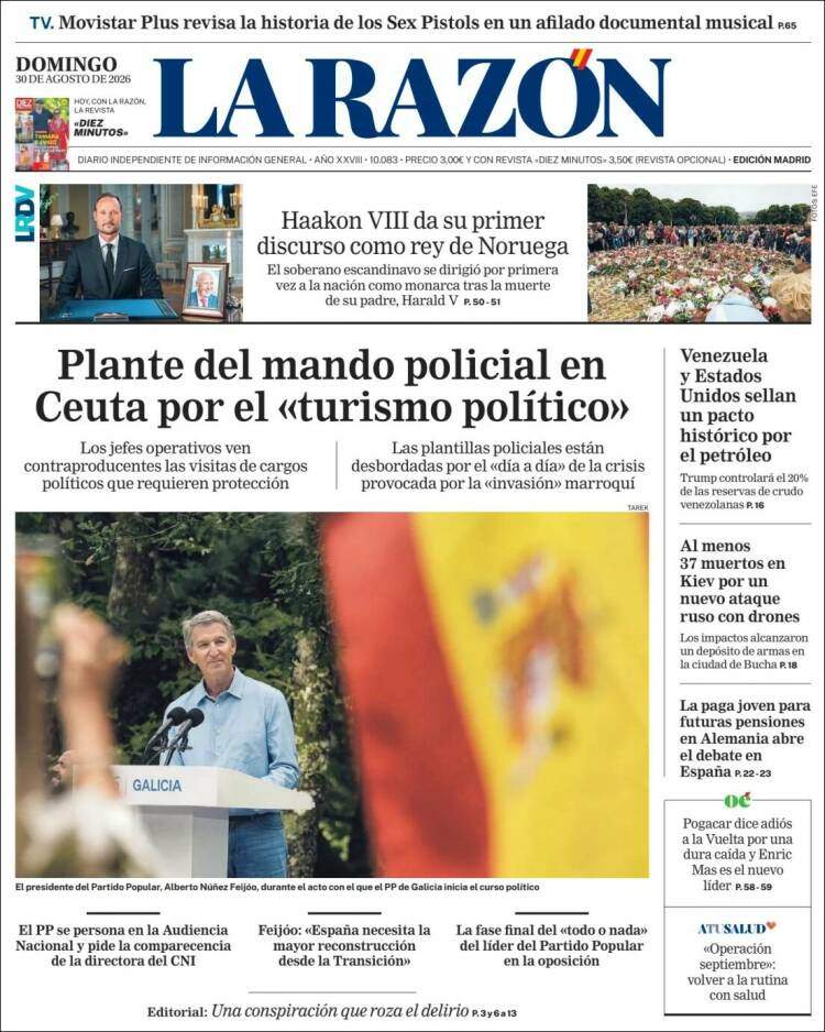 'La Razón' 30